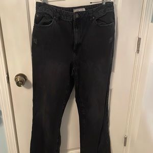 Baggy denim black jeans from Garage size 31